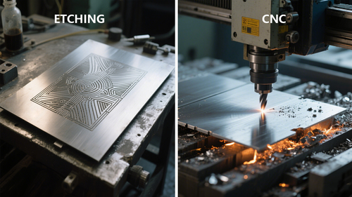 Derniers blogs de l'entreprise sur Pourquoi choisir la gravure chimique plutôt que l'usinage CNC ? Découvrez les avantages uniques de la gravure chimique