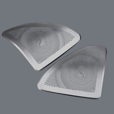 Un bon prix. électronique automobile acier inoxydable gravure chimique grilles de haut-parleurs personnalisées en ligne
