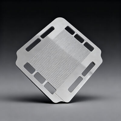 Un bon prix. Titanium Etching Service For Custom 0.6mm Thickness Micro Flow Channel Metallic Bipolar Plate en ligne