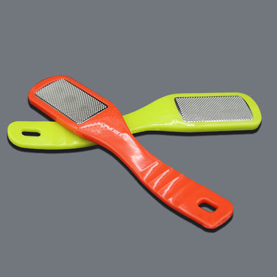 Lime à pieds gravée chimiquement en acier inoxydable pour éliminer la peau morte