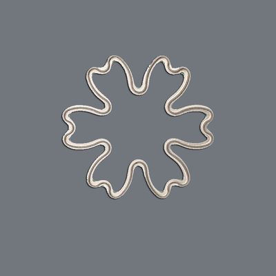 Précision métallique gravure en acier inoxydable Artisanat 0.015mm Détails