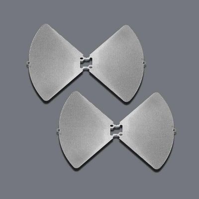 Un bon prix. Pièces en nickel gravées chimiquement pour filtres, mailles et connecteurs en ligne