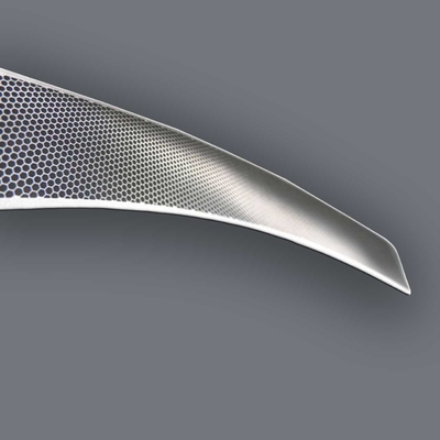 Maille filtrante gravée en acier inoxydable pour applications industrielles