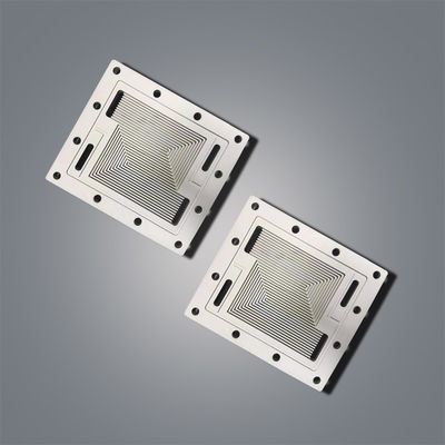 Plaques de champ de débit de gravure chimique métallique pour échangeur de chaleur de circuit imprimé