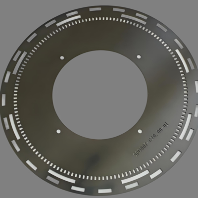 Un bon prix. Chemical etching stainless steel encoder disk for optical encoder sensor  en ligne