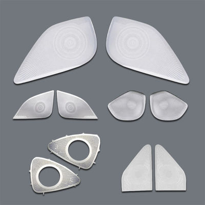 Grilles et couvercles de haut-parleurs photo-gravés de haute qualité sur mesure pour intérieurs automobiles