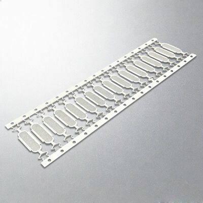 Maille en acier inoxydable gravée par photo de haute précision faite sur commande de gravure chimique pour le haut-parleur de téléphone portable