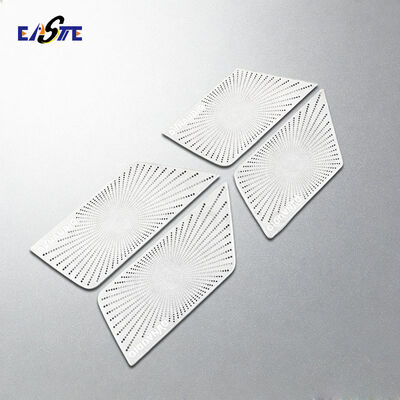 Un bon prix. Service professionnel de gravure métallique pour grilles de haut-parleurs automobiles en acier inoxydable personnalisées en ligne